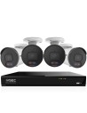 IVSEC 6K UHD CCTV – 12MP Bullet Cams + 8CH NVR Kit & 2TB