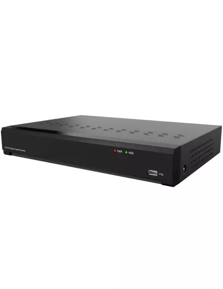 IVSEC 8CH DVR 2TB – 8MP Hybrid Coax/IP – SWPRO IVDVR8-5000-2T-E16