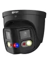 VIP Vision 8MP 4K UHD AI Black Security Camera | 180° Dual Lens Deterrence Dome with Siren & Spotlight - VSIPP-8DD-ID3-B