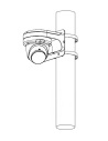 VIP Vision Professional AI Series 6.0MP Fixed Deterrence Turret - VSIPP-6DIRG-I3