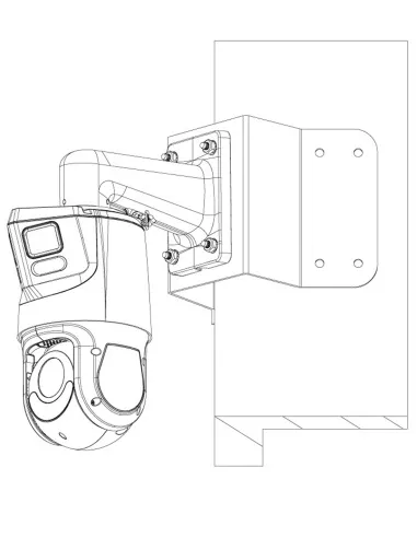VIP Vision Dual-Lens LED 8MP+4MP x25 Zoom Auto VSIPPTZ-4P8X