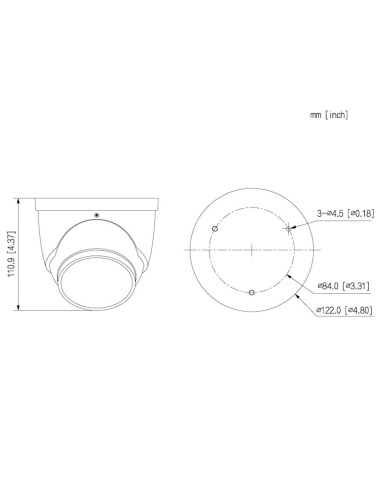 VIP Vision 8MP 4K AI Professional AI Series Fixed VSIPP-8DG-ID4-P