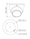 VIP Vision Professional AI Series 8MP Fixed Deterrence Turret - VSIPP-8DIRG-I3