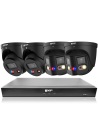 VIP Vision 8MP 8Ch AI NVR 2TB + 4 Cameras Black Stealth 8600 Series