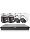 VIP Vision 8MP AI Kit – 8600 Speciality Series NVR 8Ch 2TB, 2x M-Dome, 2x 180° SMD+ – NKPRO-88602DD2MD