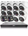 VIP Vision 8MP AI Kit – 8600 Speciality Series NVR 16Ch 4TB, 8x ID3, 2x M-Dome, 2x 180° SMD+ – NKPRO-16868D2DD2MD