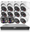 VIP Vision 8MP AI Kit – 8600 Speciality Series NVR 16Ch 4TB, 8x ID3, 2x M-Dome, 2x 180° SMD+ – NKPRO-16868D2DD2MD