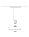 VIP Vision 8MP AI Kit: 8600 Series 8Ch NVR 2TB, PTZ, 360° Fisheye, 2x ID3, 2x 180° Domes (8x6) – NKPRO-88602D2DD1PT