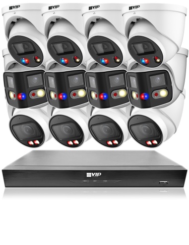 VIP Vision 8MP AI Kit – 8600 Speciality Series NKPRO-16864D4DD4MD
