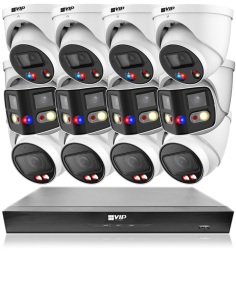 VIP Vision 8MP AI Kit – 8600 Speciality Series NVR 16Ch NKPRO-16864D4DD4MD