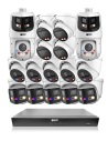 VIP Vision 8MP AI Kit – 8600 Speciality Series NVR 32Ch 6TB, 5x ID3, 4x M-Dome, 5x 180° SMD+, 2x PTZ