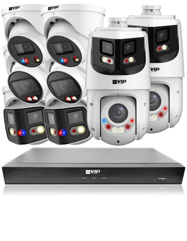 VIP Vision 8MP AI Kit – 8600 Speciality Series NKPRO-88602D2DD2MD2PT