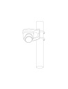 VIP Vision Professional AI Pro Series 5MP Super-HD Fixed Dome Camera - VSIPP-5DIRG-I2-P