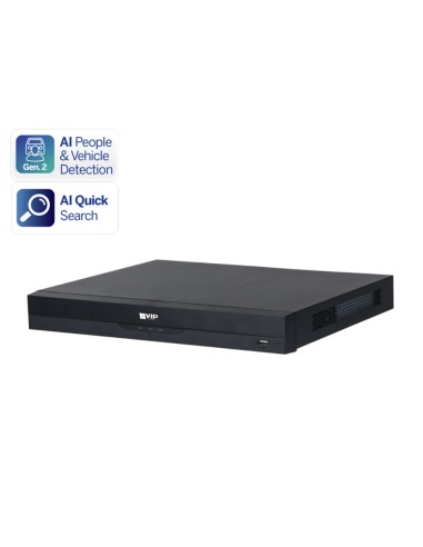 VIP Vision 6MP AI 6200 Series 8Ch IP NVR 2TB NKPRO-86204B