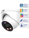 VIP Vision Professional AI Series 6MP Fixed Deterrence Turret Pro 2-Way Audio - VSIPC-HDW3649H-AS-PV-PRO