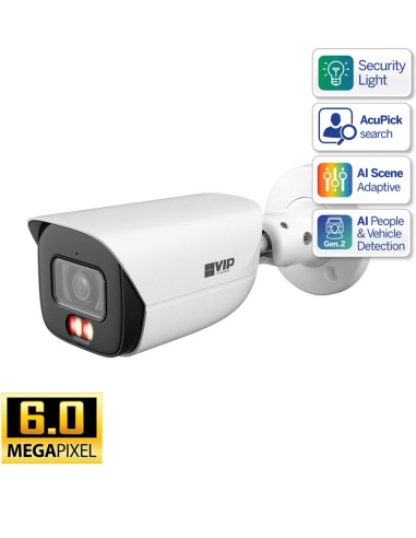 VIP Vision 6MP AI 6200 Series 8Ch IP NVR 2TB 8x NKPRO-86204D4B