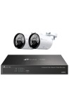 TP-Link VIGI 5MP Super HD 4Ch IP NVR 2TB Full-Colour 2 Bullet Camera Kit