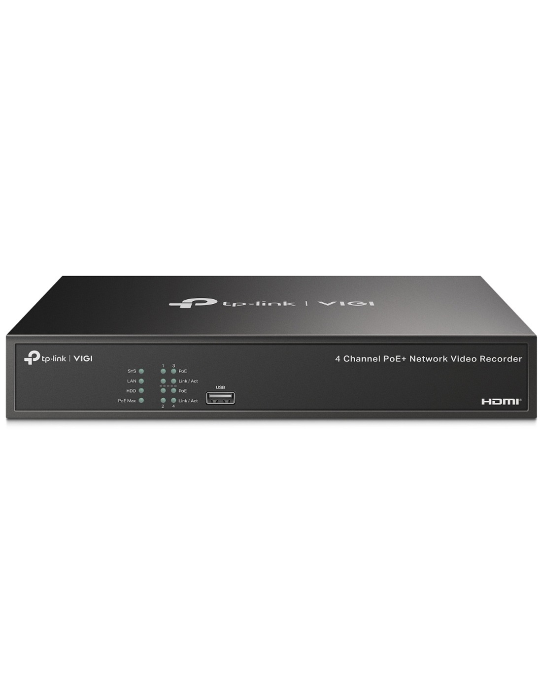 TP-Link VIGI 5MP Super HD 4Ch IP NVR 2TB VIGI4-C355-3B-E1