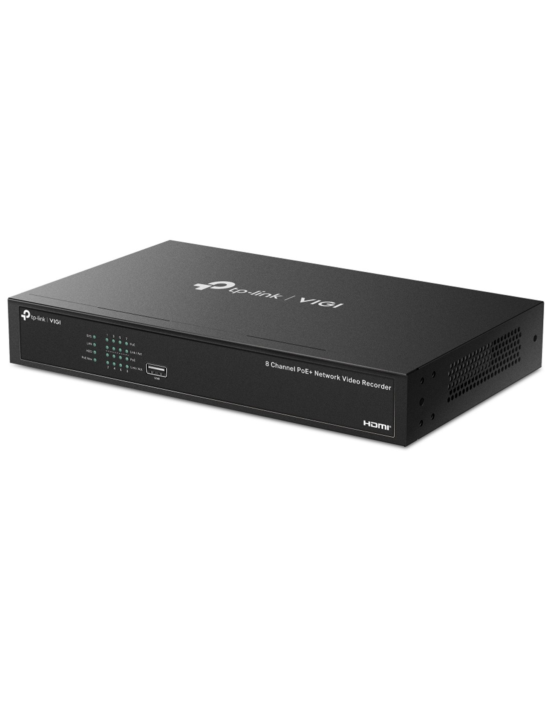 TP-Link VIGI 8MP 8Ch IP NVR 2TB Full-Colour 6x VIGI8-C485-6DE1