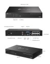 TP-Link VIGI 8MP 8Ch IP NVR 2TB Full-Colour 6x Dome Camera Kit