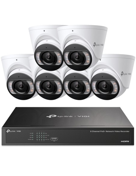 TP-Link VIGI 8MP 8Ch IP NVR 2TB Full-Colour 6x VIGI8-C485-6DE1 TP-Link VIGI 8MP 8Ch IP NVR 2TB Full-Colour 6x VIGI8-C485-6DE1