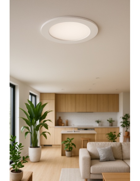 Rapid LED Berlin-90 8W LED Dimmable Downlight R1031-WH-TRI Rapid LED Berlin-90 8W LED Dimmable Downlight R1031-WH-TRI