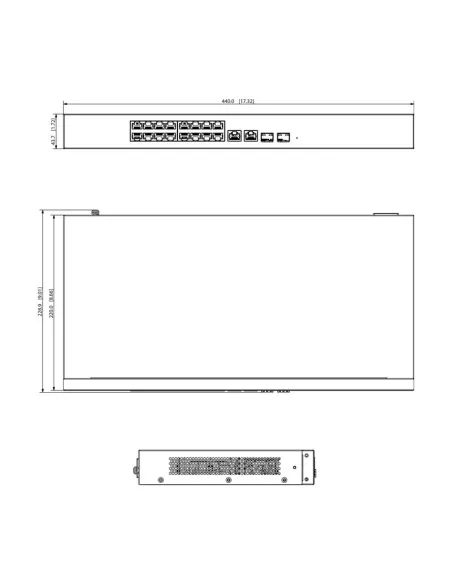 VIP Vision 16-port Cloud Managed Fast PoE Switch VSPOE-SWA16C VIP Vision 16-port Cloud Managed Fast PoE Switch VSPOE-SWA16C