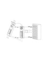 VIP Vision Residential 2MP HD 4 Button IP Intercom Door Station - INTIPDDS4W