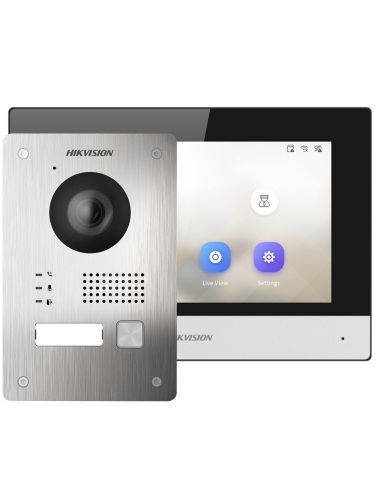 Hikvision Video Intercom Two-Wire and Wi-Fi Kit - DS-KIS703Y-P