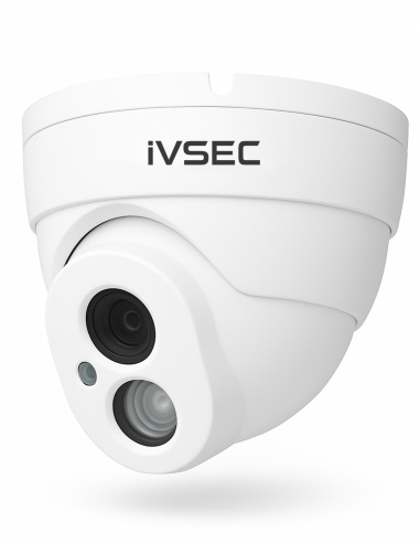 iVSEC IVAHD-C509B | 4MP Analog HD Dome DVR Camera with 30m IR & BNC Output