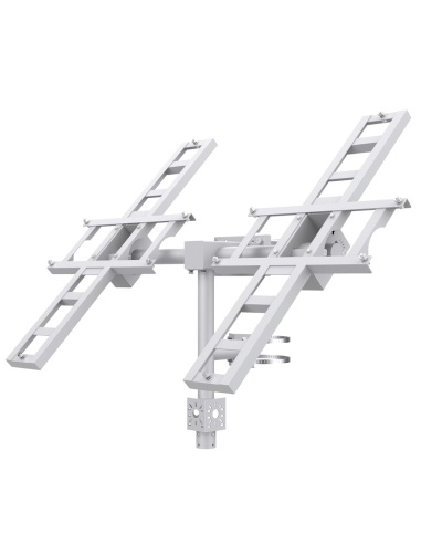 TP‑Link VIGI 180W Solar Mount SGCC Galvanized Steel Adjustable Solar Panel Bracket for VIGI Systems