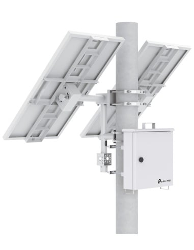 TP‑Link VIGI 180W Solar Mount SGCC Galvanized VIGI -80W-Solar-Mount