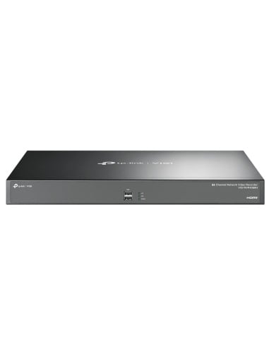 TP-Link 64‑Channel 4K Network Video Recorder with 4× SATA, H.265+ Compression, Remote Monitoring no PoE - VIGI-NVR4064H