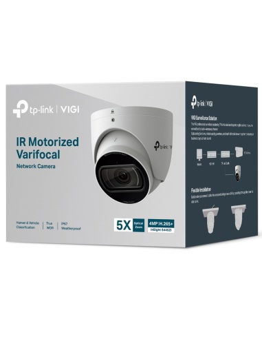 TP-Link VIGI 4MP IR Motorised Varifocal Dome IP InSight-S445ZI