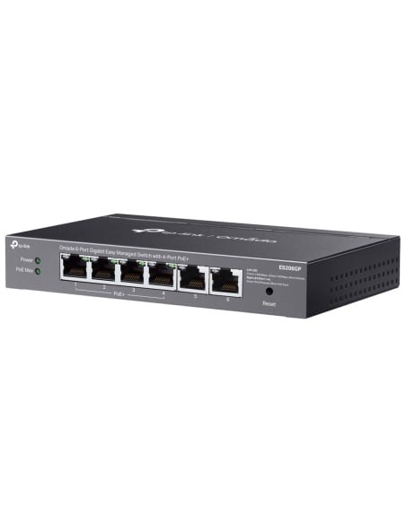 TP-Link Omada 6-Port Gigabit Easy Managed Switch ES206GP