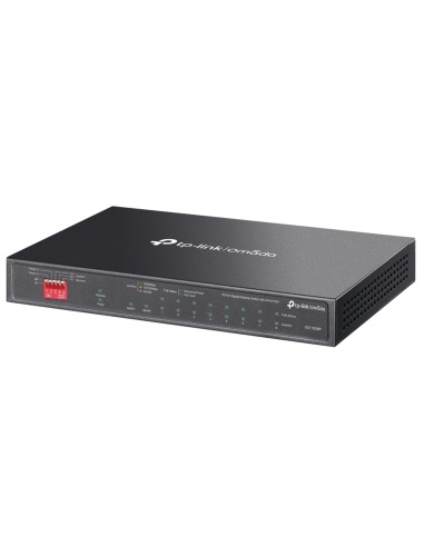 TP-Link Omada 10-Port Gigabit Desktop Switch with 8-Port PoE+ - DS110GMP