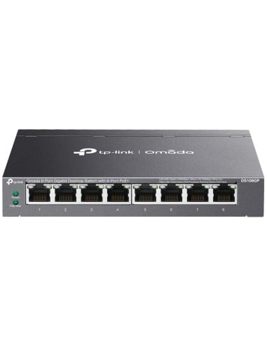 TP-Link Omada 8-Port Gigabit Desktop Switch with DS108GP
