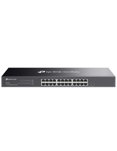 TP-Link Omada DS1024G 24 Port Gigabit Rackmountable Network Switch front view