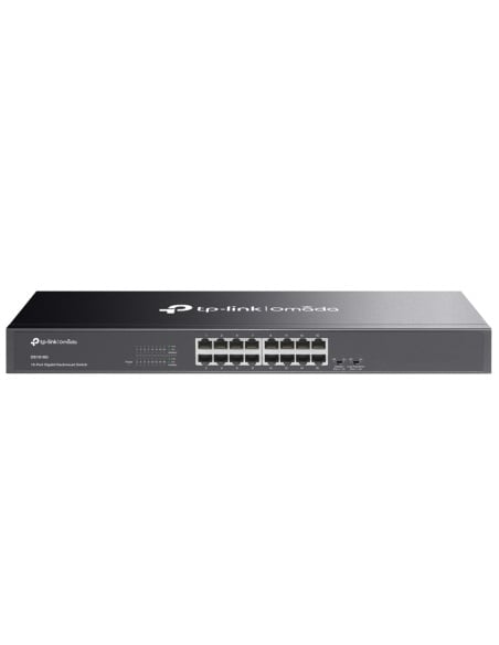 TP-Link Omada DS1016G 16 Port Rackmountable Gigabit Network Switch front view