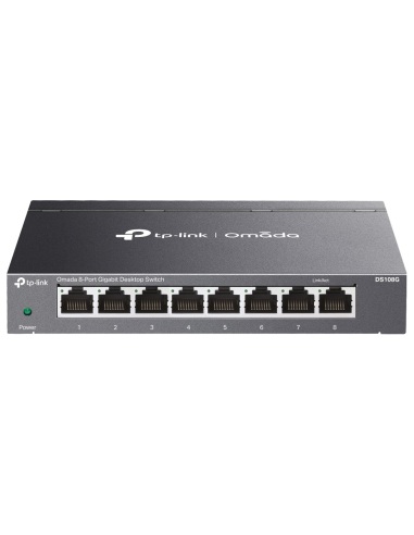 TP-Link Omada DS108G Gigabit Desktop Switch 8-Port front view