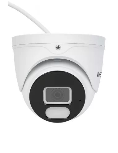 IVSEC 4K 8MP Smart IP Dome Camera 2.8mm White LED IVNC-820D