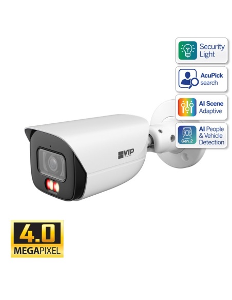 VIP Vision Professional AI Series 4MP Fixed IP VSIPP-4BIRG-I3