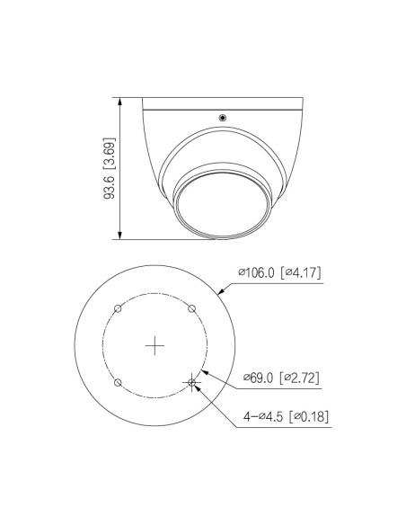 VIP Vision Professional AI Series 4MP IP Fixed VSIPP-4DIRG-I3