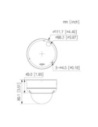 VIP Vision Professional AI Series 6MP Fixed IP Vandal Dome - VSIPP-6DIRD-I3