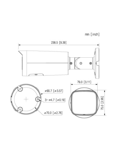 VIP Vision Professional AI Series 8MP 4K-UHD IP VSIPP-8BIRMG-I3