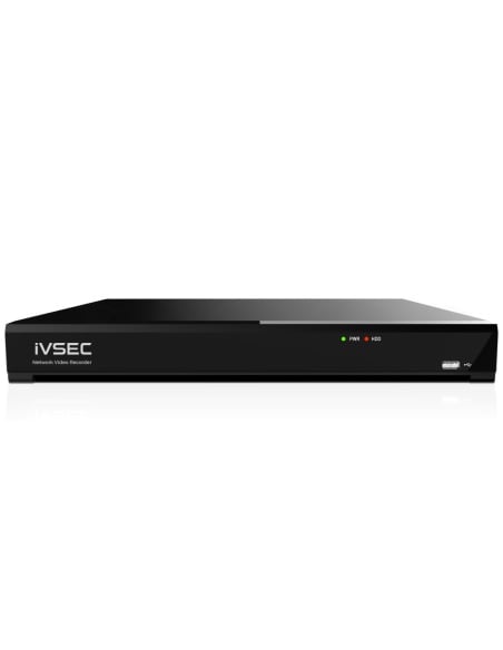 IVSEC 4K 8MP Smart IP 4TB 16CH 10x820D Dome IVK16L-82010D