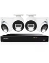 IVSEC 4K 8MP Smart IP 2TB 8CH 4x820 Bullet & Dome Cameras UHD NVR CCTV Security System (8x4)