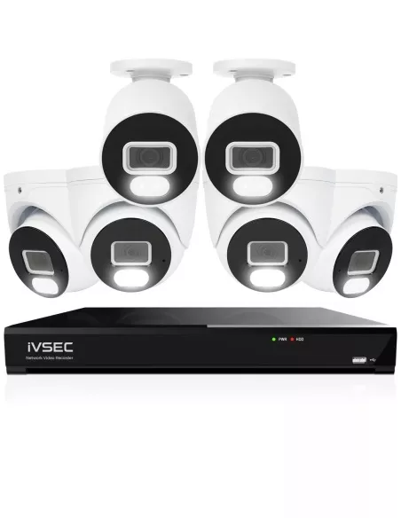 IVSEC 4K 8MP Smart IP 2TB 8CH 6x820 Bullet & Dome IVK8L-8202B4D IVSEC 4K 8MP Smart IP 2TB 8CH 6x820 Bullet & Dome IVK8L-8202B4D