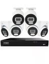 IVSEC 4K 8MP Smart IP 2TB 8CH 6x820 Bullet & Dome Cameras UHD NVR CCTV Security System (8x6)