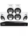 IVSEC 4K 8MP Smart IP 2TB 8CH 6x820 Bullet & Dome Cameras UHD NVR CCTV Security System (8x6)